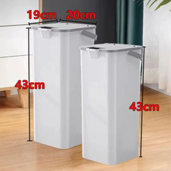 New Single-Bucket Mop Bucket, Hands-Free Washing Mop Bucket, Lazy Vertical Water Bucket, Household Mop Bucket, Rectangular Shape