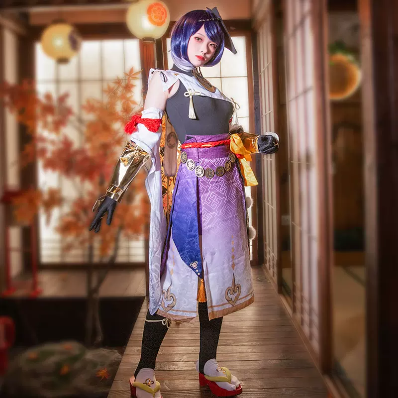 清仓原神cos服九条裟罗cosplay动漫游戏可爱风八重神子服装套装-Taobao