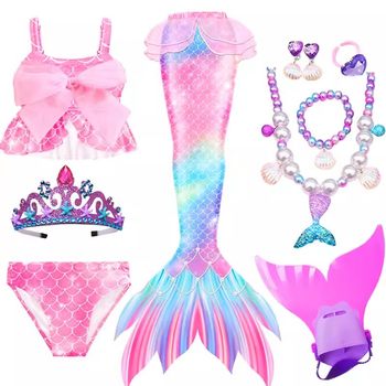 Swimming Mermaid Swimsuit on the beach
