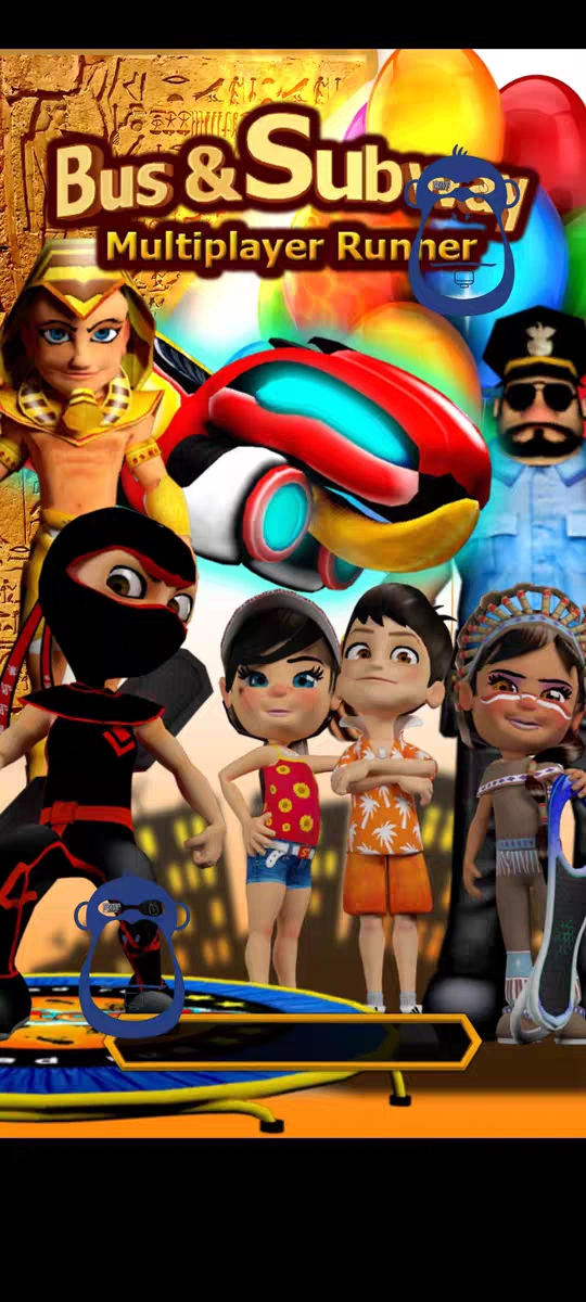 Unity 地铁跑酷Bus & Subway Endless runner 游戏源码引擎2022