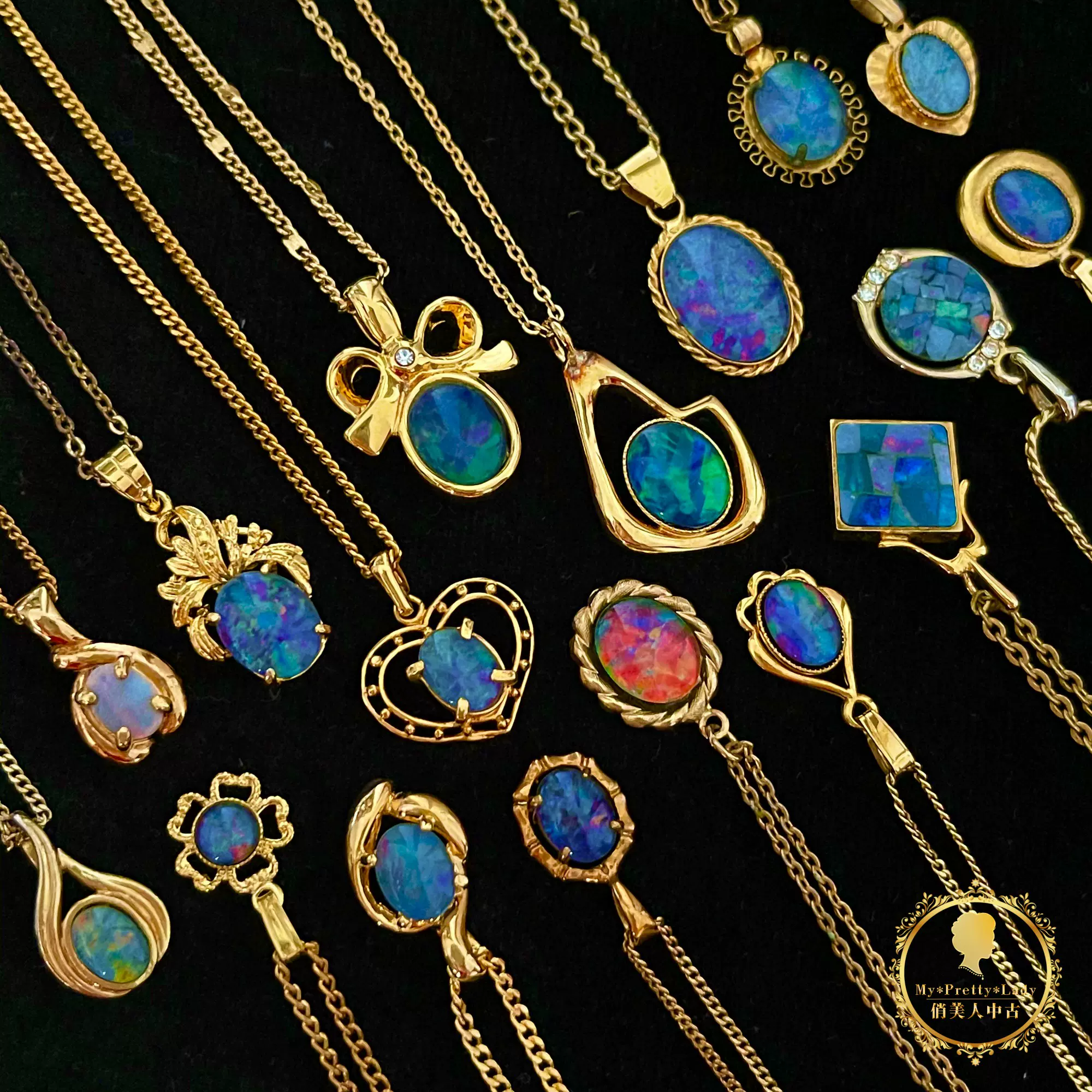 日本老物件古董骨雕木珠牛角圆珠吊坠锁骨颈链项链vintageND11