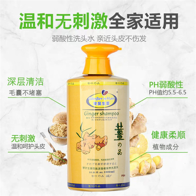 Piano Leaf Ginger Hair Treatment Moisturizing Shampoo Ginger Juice Anti piano-leaf-ginger-hair-treatment-moisturizing-shampoo-ginger-juice-anti