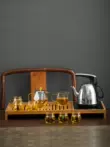 Bộ ấm trà hoàn chỉnh, ấm đun nước hoàn toàn tự động, khay trà tích hợp, ấm trà, phòng khách gia đình, tách trà, bàn trà Kung Fu ban tra dien Bàn trà điện