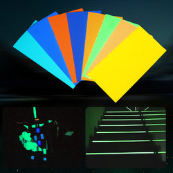 Luminous Stickers Permanent Ultra-Bright Green Fluorescent Stage Wall Stickers Decorative Stair Anti-Slip DIY Luminous Characters Fluorescent Tape