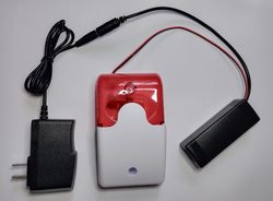 Network Sound and Light Siren 110Db Alarm Rj45 Interface Mqtt Http Modbus Communication Protocol