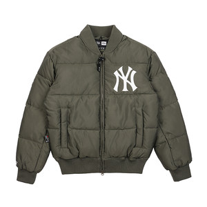 NEWERA New Yahua MLB couple jacket men and women NY big standard warm cotton jacket 12557989
