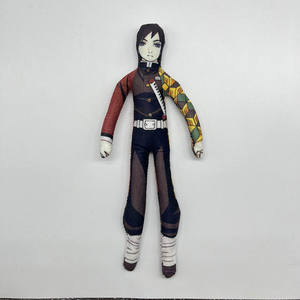 
Demon Slayer: Kimetsu no Yaiba abstract doll Midouzi Tanjiro Zenitsu rat dry two-dimensional wire skeleton can be concave shape