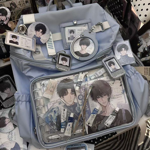 
Taro Youyou Lock Pain Original Skills Unisex Wind 16-inch Computer Student Class Travel Backpack Pain Bag