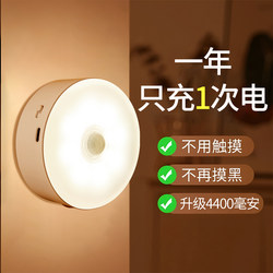 Night Light, Human Body Sensor Light, Smart Bedside Aisle Light, Bedroom Sleep Night Light, Home Light That Turns on When People Come, Voice-Activated Light