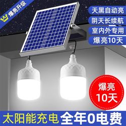 2025 New Solar-Powered Outdoor Garden Light, Ultra-Bright, for Home Indoor Lighting, One-To-Two Split-Type Hanging Light Bulb