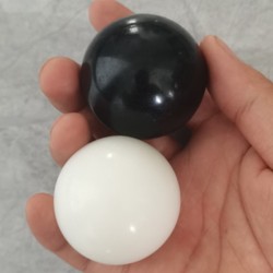 Tai Chi Fitness Ball, Black and White, Health Handball, Plaything, Elderly Care Tool, Stone Palm and Foot Massage Stone Ball