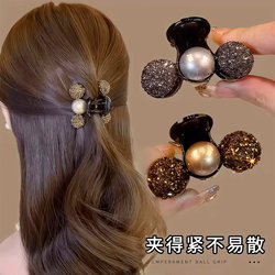 Half-Tied Hair Clip for Women, Gentle Back-Of-The-Head Hairpin, High-End Small Hair Clip, Hairpin, Hair Accessory