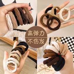 Internet-Famous High-Elasticity Durable Hair Ties for Women, Seamless Hair Bands, Thickened and Durable Hair Ropes, Hair Accessories