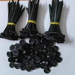 Cable Tie Clip Fastener, Through-Hole Nail, Cable Tie-Style Clip, Fender Liner, Trunk Clip, Universal