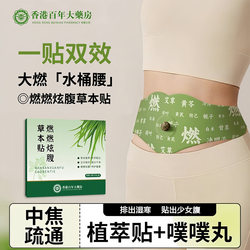 Mugwort Patch for Belly Button, Acupoint Patch for Waist and Abdomen, Mugwort Navel Patch for Boosting Energy and Sweating, Chen Ai Herbal Patch for Removing Dampness