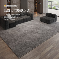 Carpet for Living Room 2025 New Model Light Luxury High-End Gray Waterproof and Stain-Resistant Bedroom Bedside Rug Minimalist Sofa Floor Mat