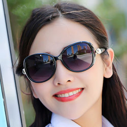 Sunglasses for Women 2025 New Style Sunglasses for Big Faces, Slimming, Summer Fashion Driving Glasses, Anti-Uv Polarized Glasses