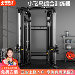 Smith Machine Commercial Wall-Mounted Little Flying Bird Comprehensive Trainer Multi-Functional Squat Gantry Fitness Home Professional