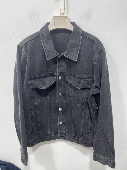 
Loss clearance spring and autumn plus size plus size men's fashion brand casual lapel denim jacket