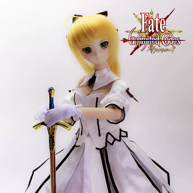 Sen Bjd Sd Dd娃娃衣服女装cos Fate Saber Lily