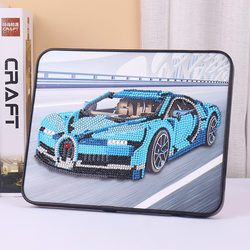 Children's Diamond Painting DIY Handmade Material Kit for Primary School Students, Girls and Boys, Car Mosaic Gift Toys