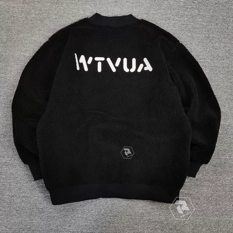 飄渺現貨WTAPS BEVEL MOCK NECK POAC字母潮搖粒絨套頭休閒上衣男22AW  