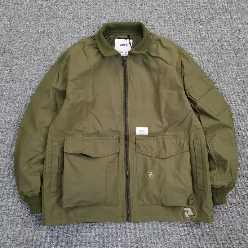 飄渺現貨WTAPS WFS JACKET NYCO TUSSAH防水軍事飛行夾克外套20AW-Taobao