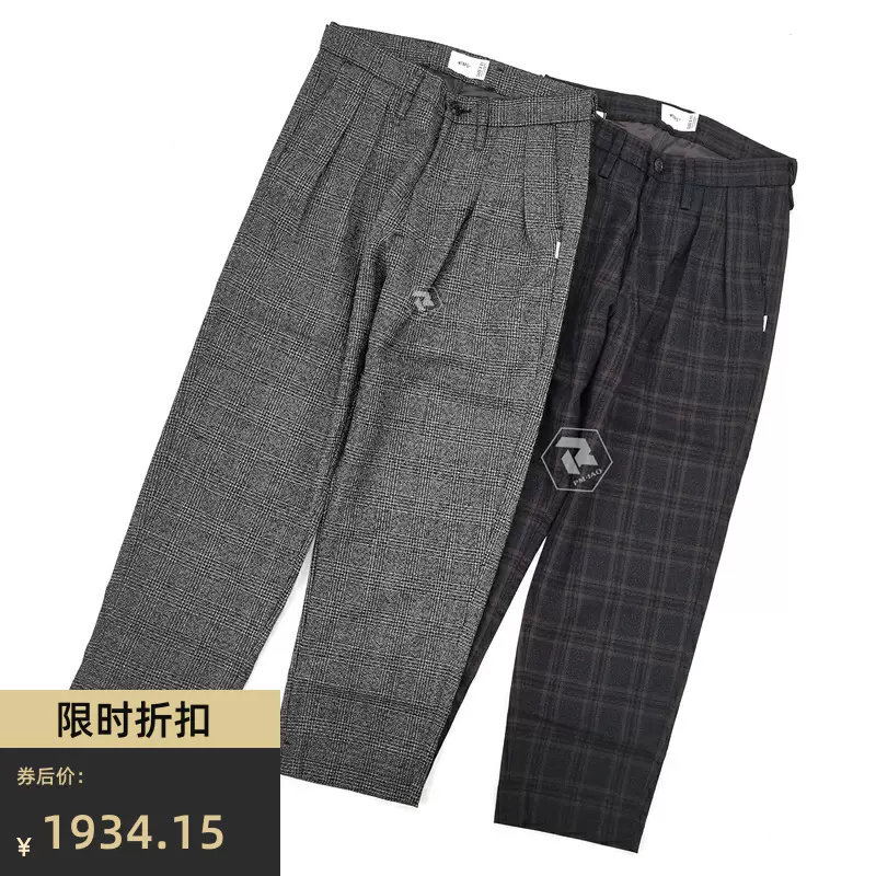 S OD 20AW WTAPS TUCK / TROUSERS FLANNEL | hartwellspremium.com