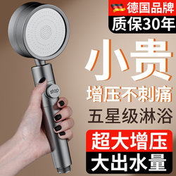 German Pressurized Shower Head Set with Powerful Filtration and Heating Functions