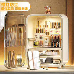 Cosmetic Storage Box 2022 New Model Super Popular Large Capacity with Mirror Extra Large Portable Skincare Box Dressing Table for Women