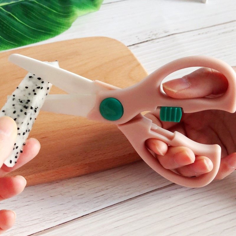 Complementary Food Scissors Baby Baby Food Scissors Ceramic Take-Out ...