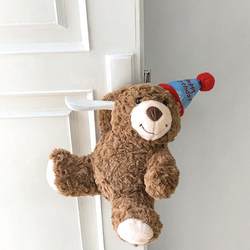 Children's Room Cute Bear Doll Bedroom Door Handle Decoration Ornament Home Improvement Good Stuff Birthday Gift