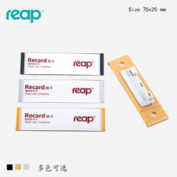 Rip Reap Employee Name Tag Work Number Plate Metal Pin Badge 7003Dj Colorful Badge 70*20mm