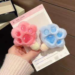 Cute Cartoon Popsicle Judy Nick Hair Clip Sweet Girl Bangs Side Clip Autumn and Winter Fluffy Hairpin