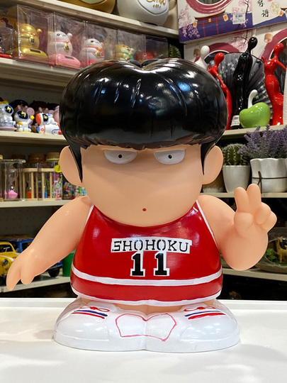 Sakuragi Hanado Vinyl Piggy Bank - Cartoon Ornament Gift