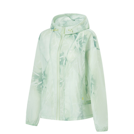 
Li Ning windbreaker women's summer fitness series fashionable breathable loose casual sports windbreaker AFDU588--B product