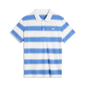 
Li Ning short-sleeved men's summer sports fashion series comfortable and breathable conventional short-sleeved POLO shirt APLU083-B product