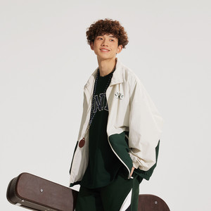 
Li Ning men and women's spring sports life series fashionable and versatile loose casual sports windbreaker AFDU701-B product