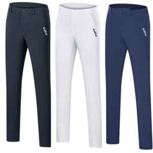 
Golf trousers men's summer thin breathable quick-drying elastic and non-iron comfortable golf casual straight pants boutique