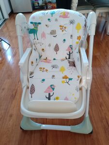 
Suitable for Aing Aiyin 018 children's dining chair seat cushion seat belt dining chair breathable mat cushion cover accessories