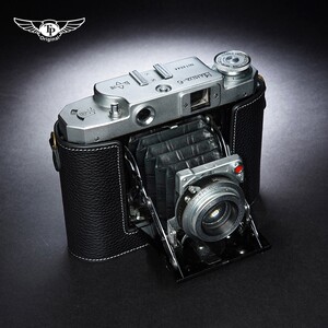 
Leather MAMIYA 6 six folding leather cavities camera bag Leather case Film machine cowhide protective cover
