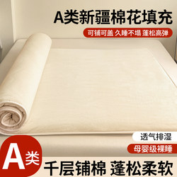 Xinjiang Cotton Mattress Pad, Thickened for Winter, Home Use, Bedding, Student Dormitory Single Cotton Quilt, Bed Base