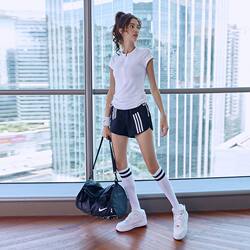 Sports Suit for Women, Quick-Drying, Slim-Fitting, Running Yoga Clothes, Summer Tennis, Basketball, Fitness Clothes, Professional Sports