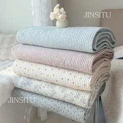 Pure Cotton Bed Cover Three-Piece Set, All-Cotton Quilted Single Bed Sheet, Tatami Kang Cover, Non-Slip, 2025 New Model, Suitable for All Seasons