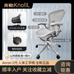 Herman Miller Aeron 2Nd Generation Ergonomic Chair, Long-Term Sitting Waist Support, Gaming Computer Chair, Herman Miller