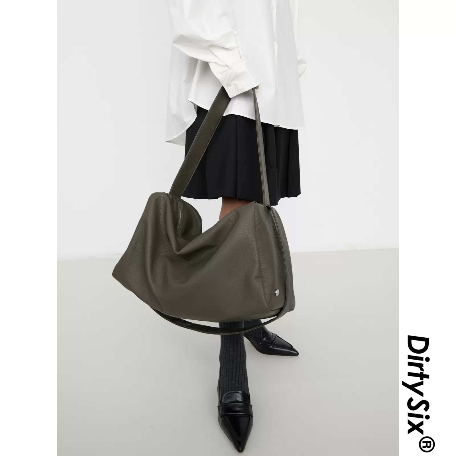 少し豊富な贈り物 bag DirtySix/ oversize Whiplash Whiplash oversize Bag dumpling Shoulder  Whiplash bag rock バッグ