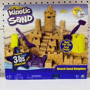 
Kinetic sand can use space sand, natural sand, safe and non-toxic engineering treasure digging, handmade indoor play sand