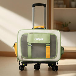 Cat Carrier, Portable Cat Backpack, Pet Trolley Box, Dog Bag, Cat Box, Large Capacity Puppy Suitcase, Airline Box