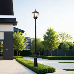 Solar Outdoor Waterproof Garden Lights, Garden Villa Lawn Lights, Community Street Lights, Outdoor Household Super Bright Lights for New Rural Areas