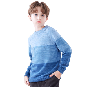 
Children's sweaters, boys' knitted velvet thick autumn new big children's sweaters, autumn and winter bottoming shirts, foreign style children's clothing, winter